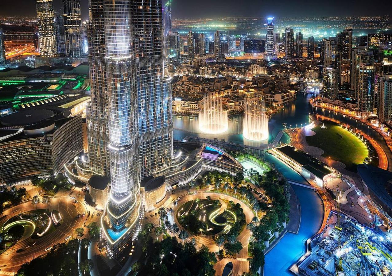 First Class 3Br With Full Burj Khalifa And Fountain View Dubai Buitenkant foto
