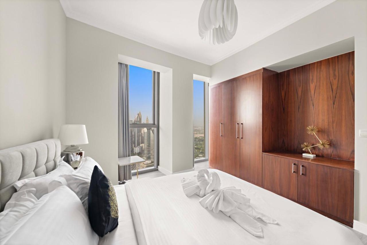 First Class 3Br With Full Burj Khalifa And Fountain View Dubai Buitenkant foto