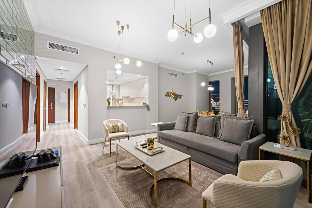 First Class 3Br With Full Burj Khalifa And Fountain View Dubai Buitenkant foto