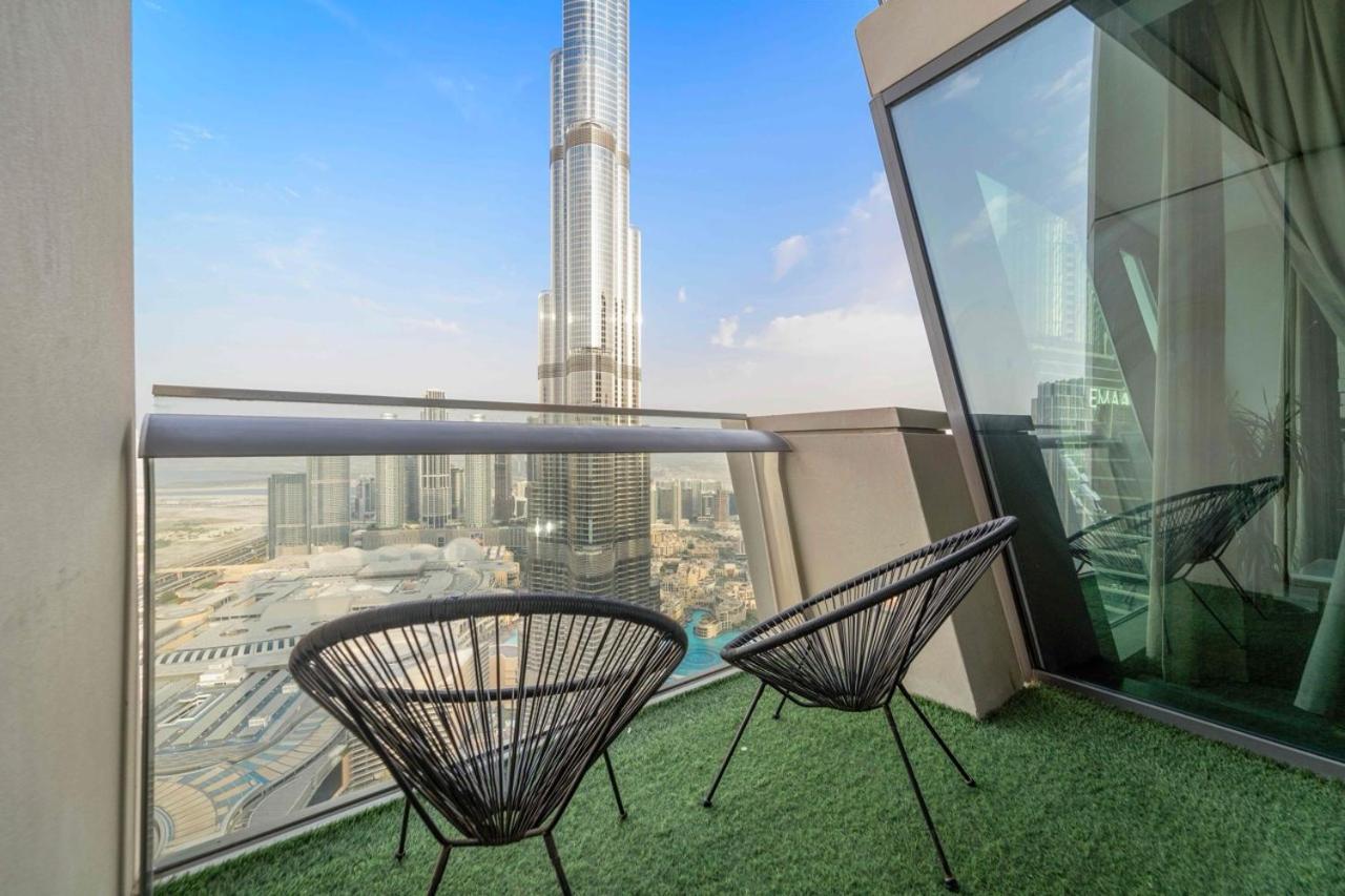 First Class 3Br With Full Burj Khalifa And Fountain View Dubai Buitenkant foto