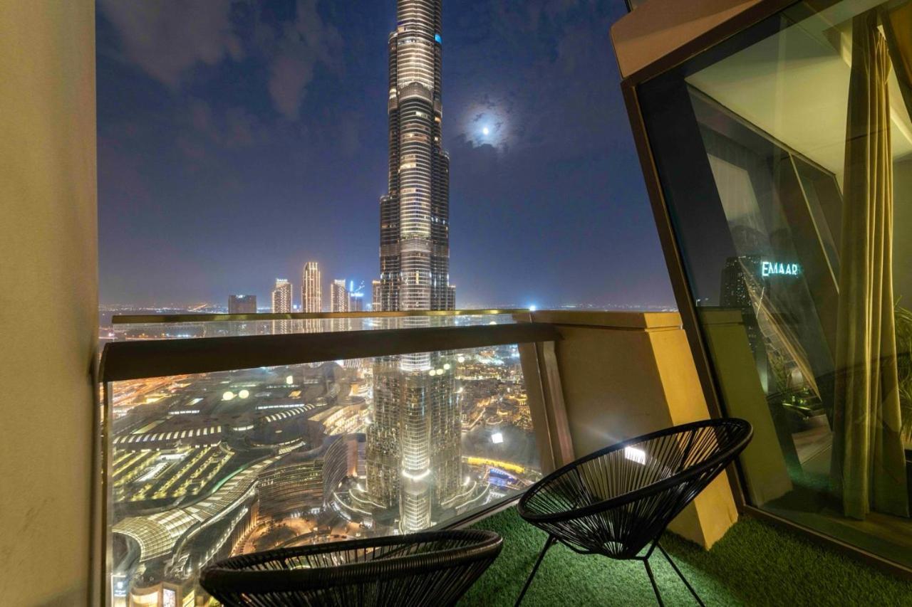 First Class 3Br With Full Burj Khalifa And Fountain View Dubai Buitenkant foto