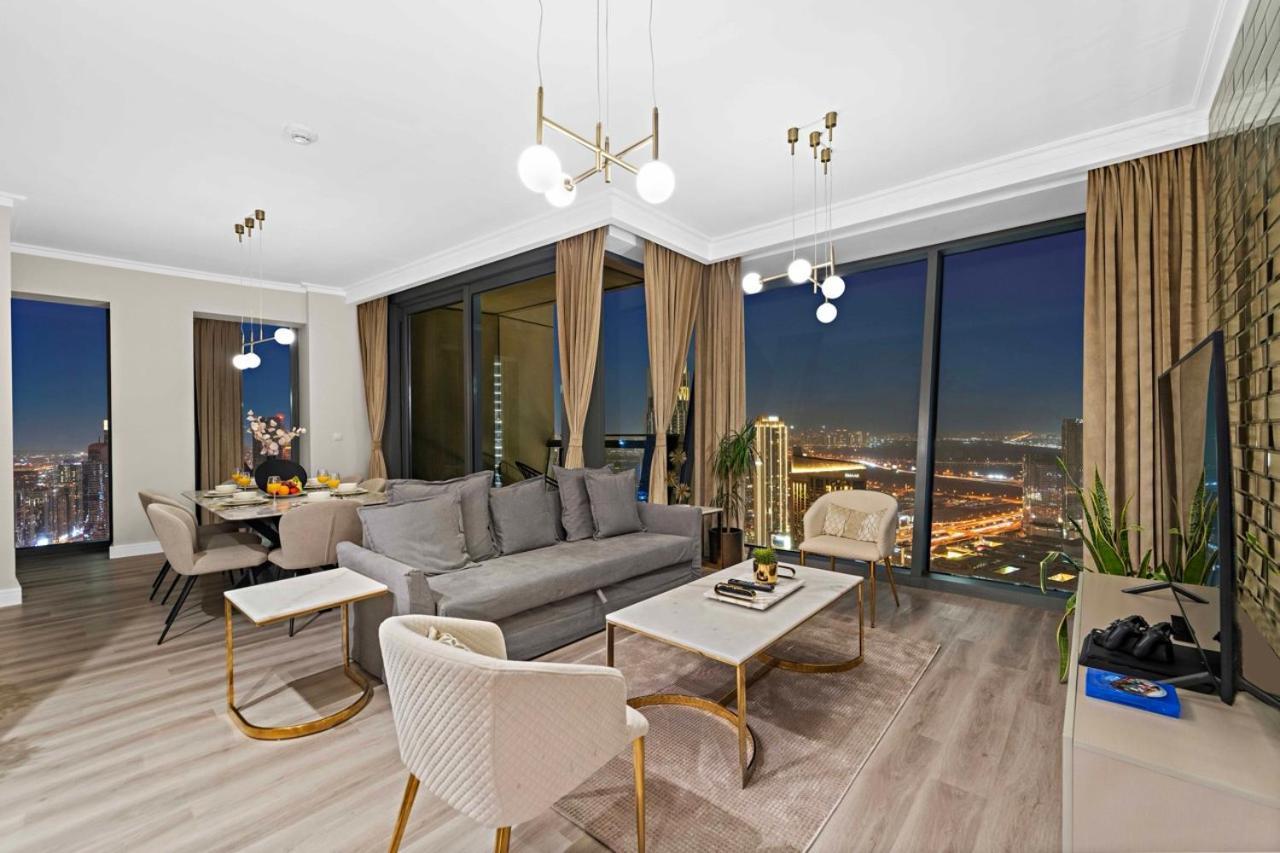 First Class 3Br With Full Burj Khalifa And Fountain View Dubai Buitenkant foto